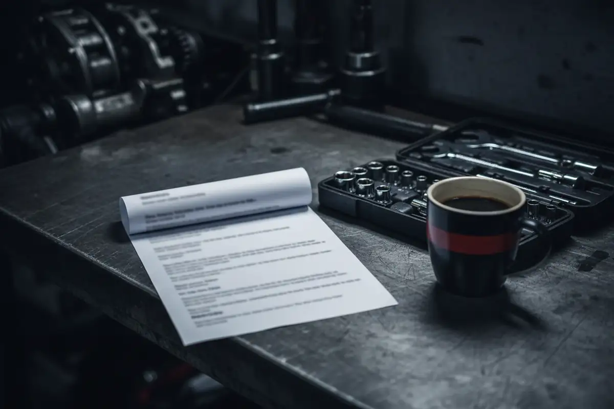 CVs for automotive technicians: what should and shouldn't be on it