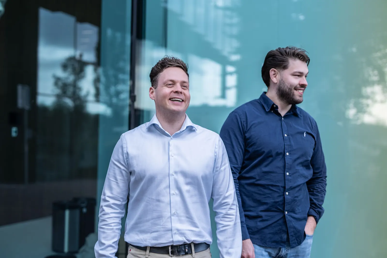 Dion Heuven en Arne Boogert van Uncapped Recruitment